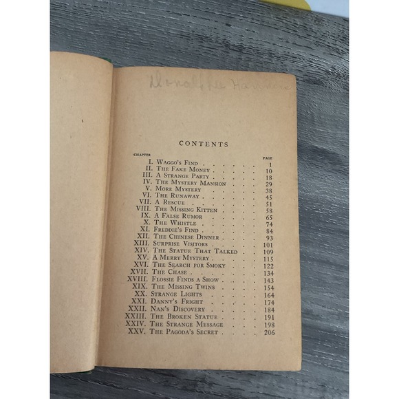 1945 The Bobbsey Twins At Mystery Mansion First Edition - Picture 6 of 16